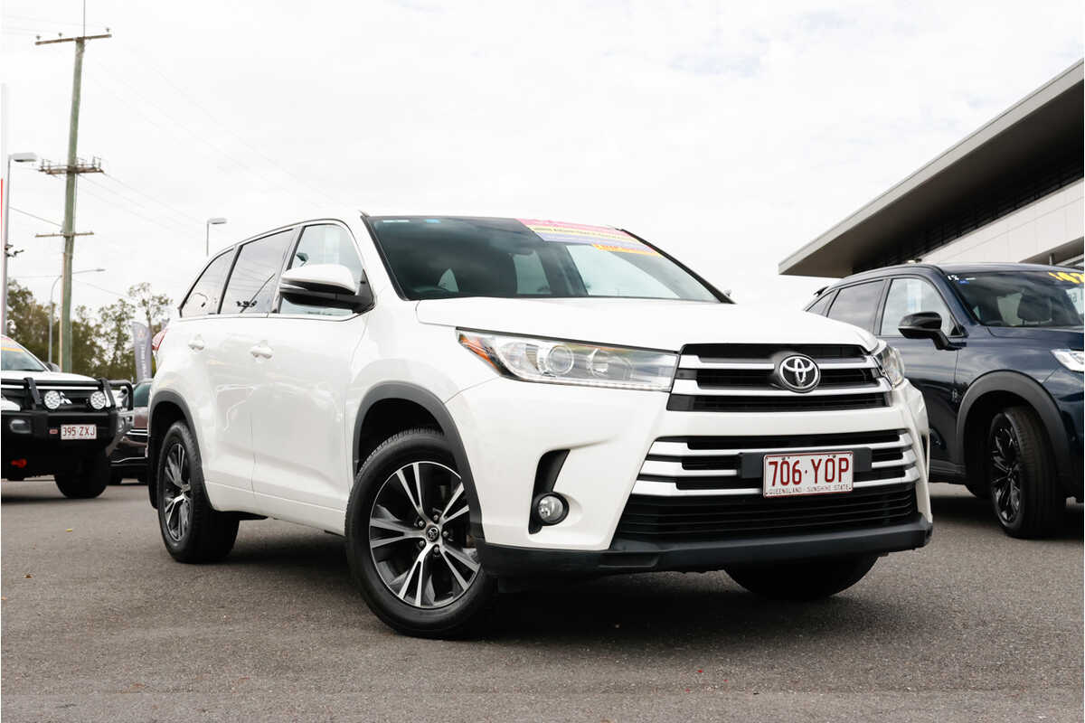 SOLD 2017 Toyota Kluger GX In White Used SUV Hillcrest QLD