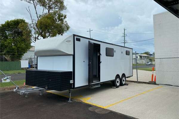 2020 Red Hot Caravans Toy Hauler