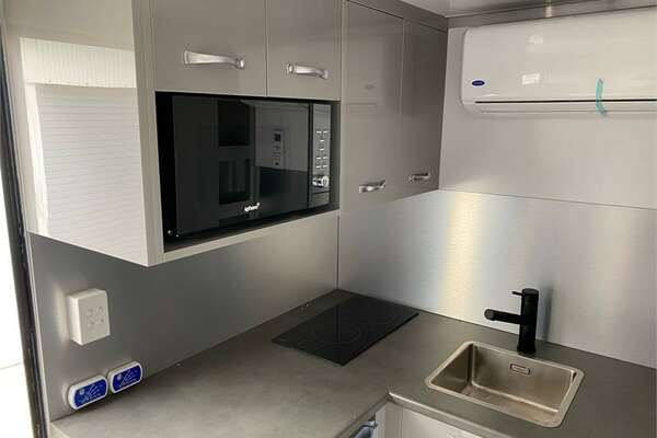 2020 Red Hot Caravans Toy Hauler