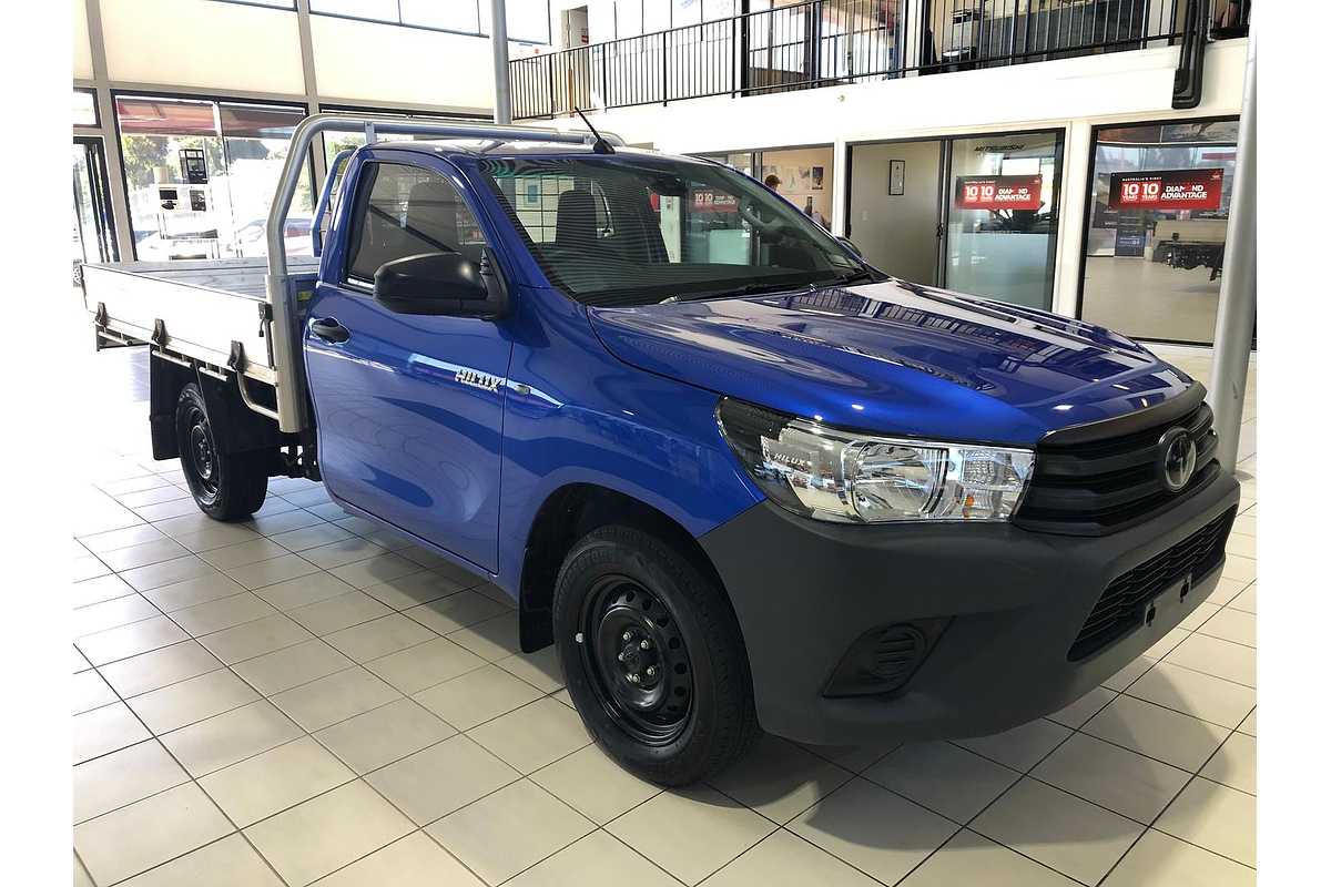 2018 Toyota Hilux Workmate TGN121R Rear Wheel Drive