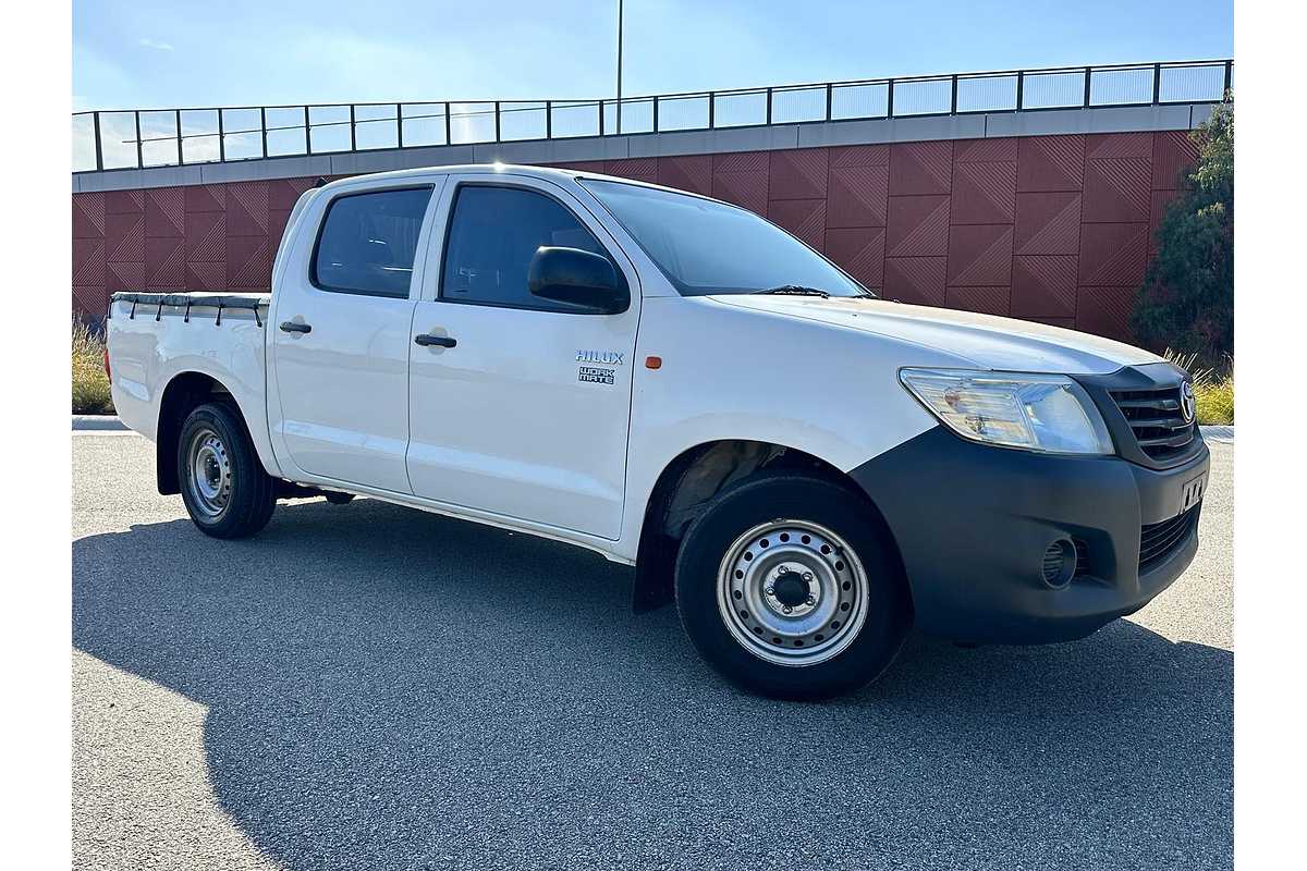 2014 Toyota Hilux Workmate TGN16R Rear Wheel Drive