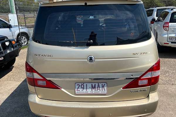 2007 SsangYong Stavic SV270 Sports A100 07 Upgrade