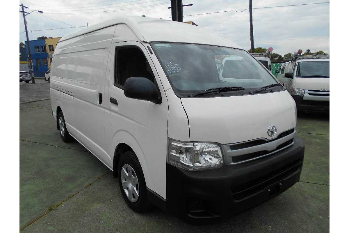 2013 Toyota Hiace SLWB KDH221R MY12 UPGRADE