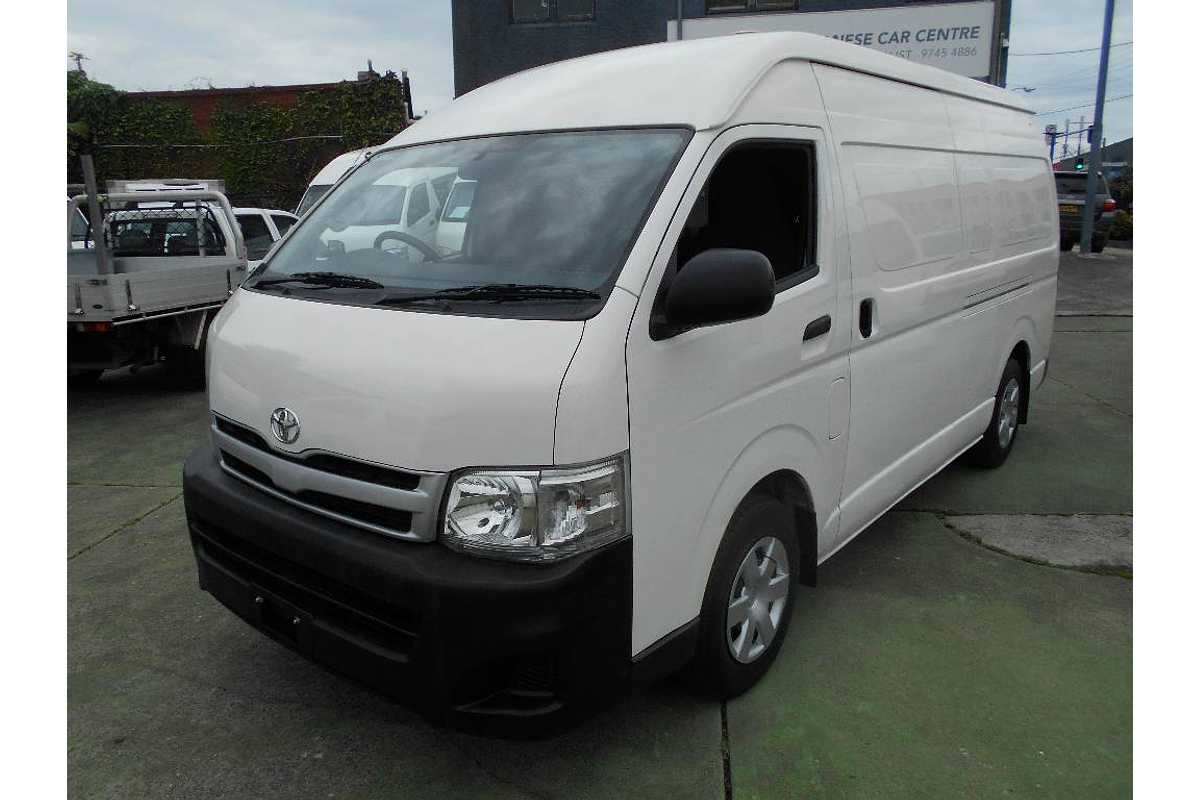 2013 Toyota Hiace SLWB KDH221R MY12 UPGRADE
