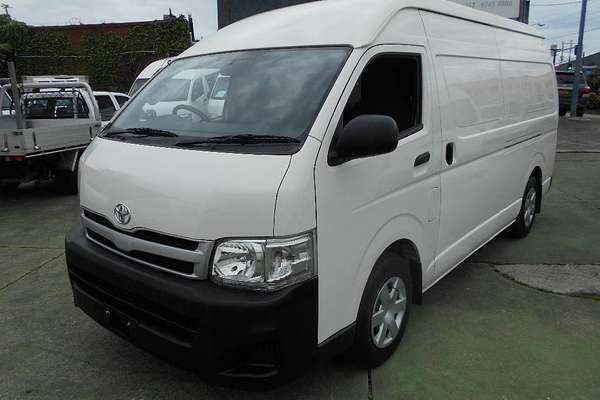 2013 Toyota Hiace SLWB KDH221R MY12 UPGRADE