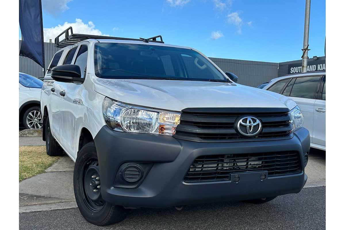 2016 Toyota Hilux Workmate TGN121R Rear Wheel Drive