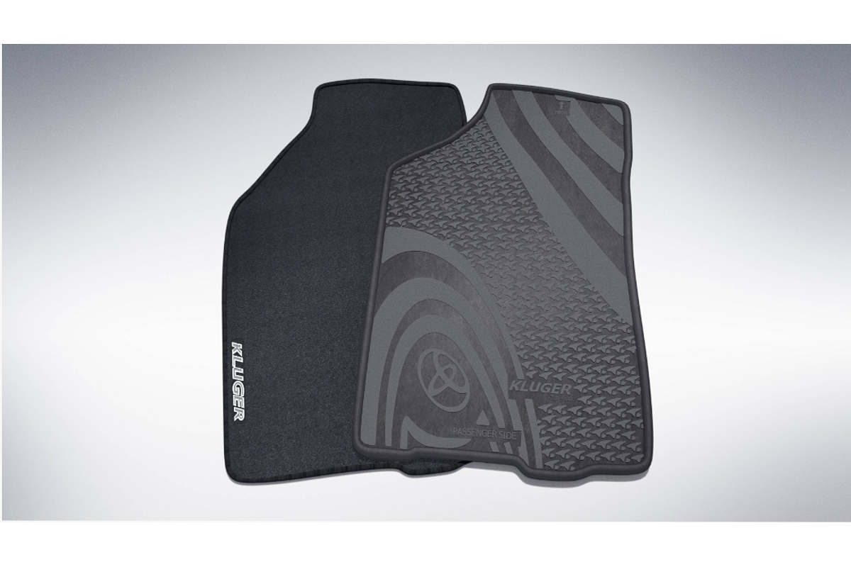 Toyota Carpet Floor Mats (Front & Rear) - Kluger 2013-2021 - PZQ2048180