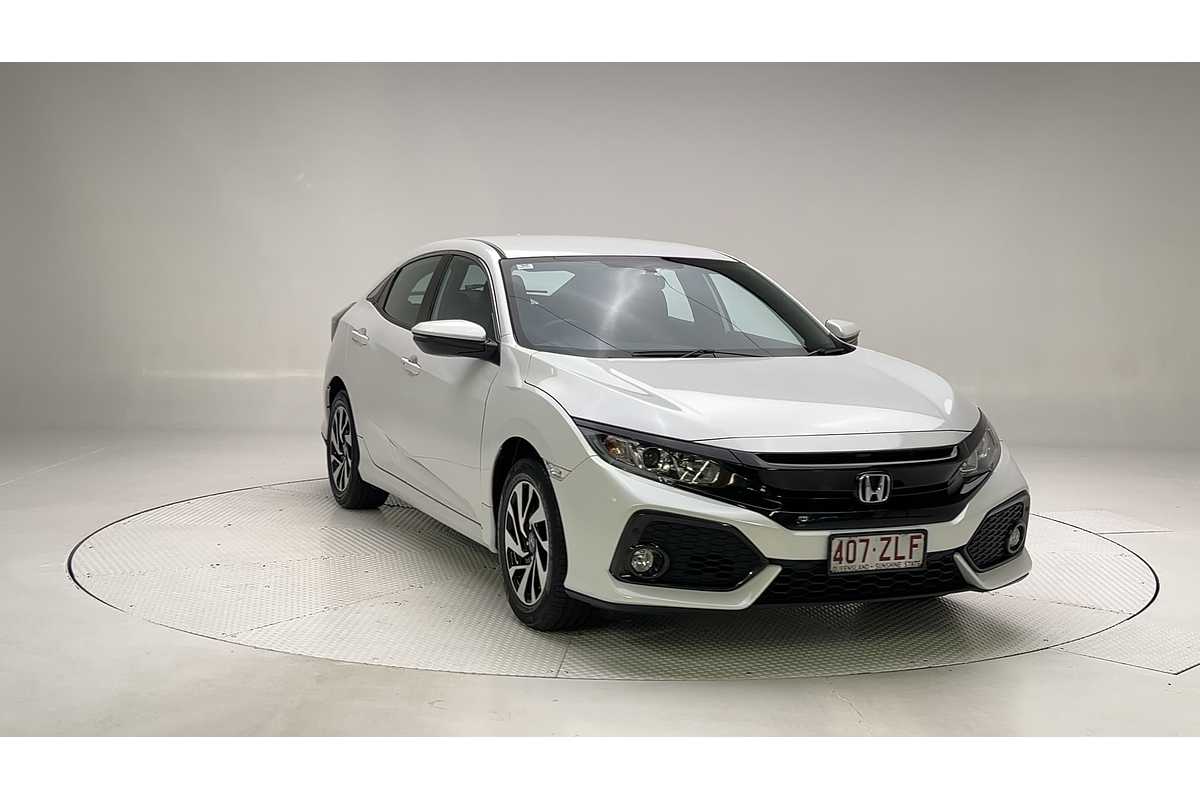 SOLD 2019 Honda Civic VTi-S in White | Used Hatch | Moorooka QLD