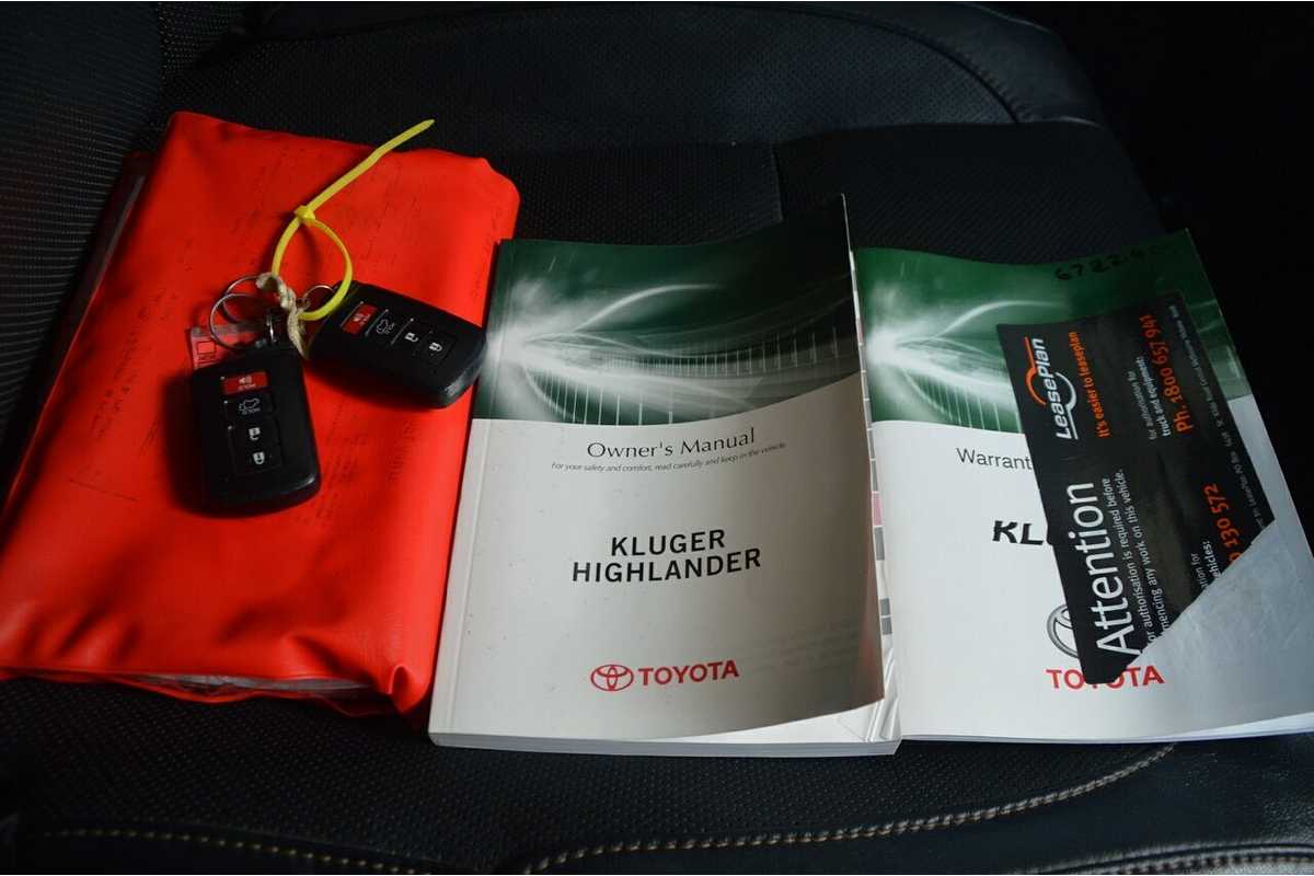2014 Toyota Kluger Grande 2WD GSU50R