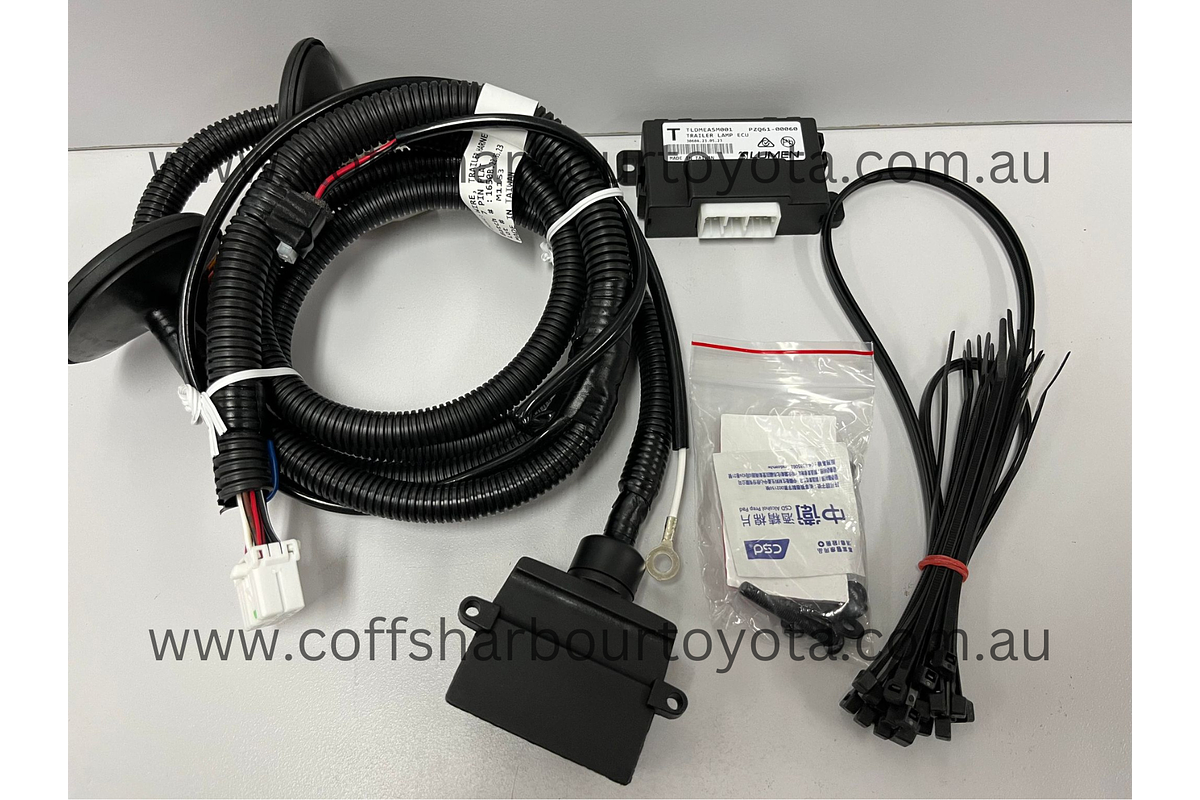 Toyota Towbar Wiring Kit (7 Pin Flat) - Prado 2009-onwards - PZQ6160500