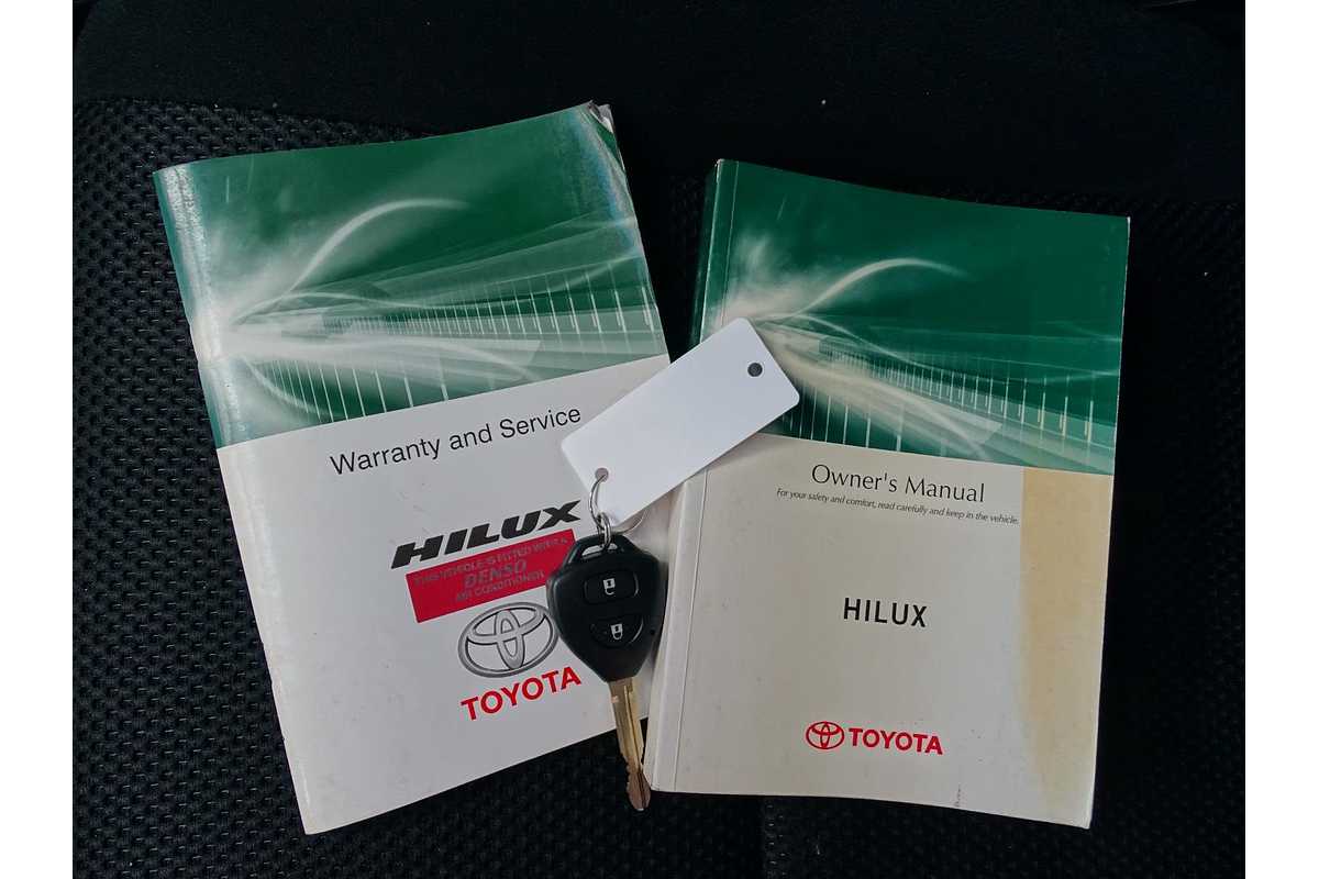 2014 Toyota Hilux SR KUN16R Rear Wheel Drive