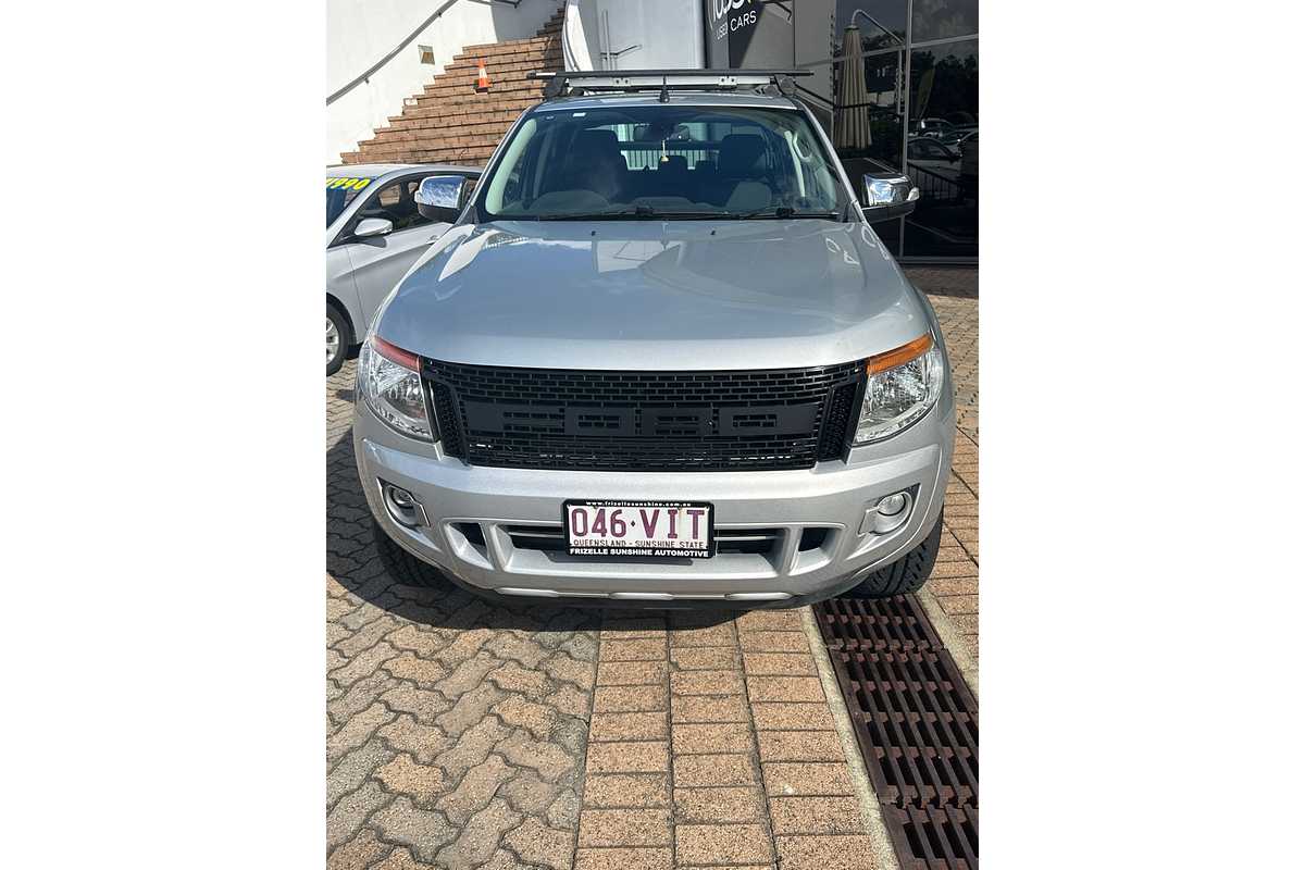 SOLD 2013 Ford Ranger XLT in Silver Used Ute Ashmore QLD