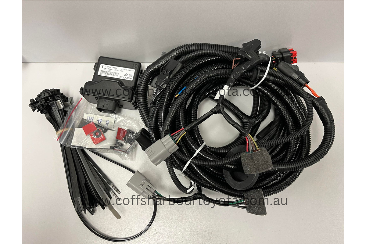 Toyota Towbar Wiring Kit (7 Flat) HiAce LWB Feb 19-onwards - PZQ6175080