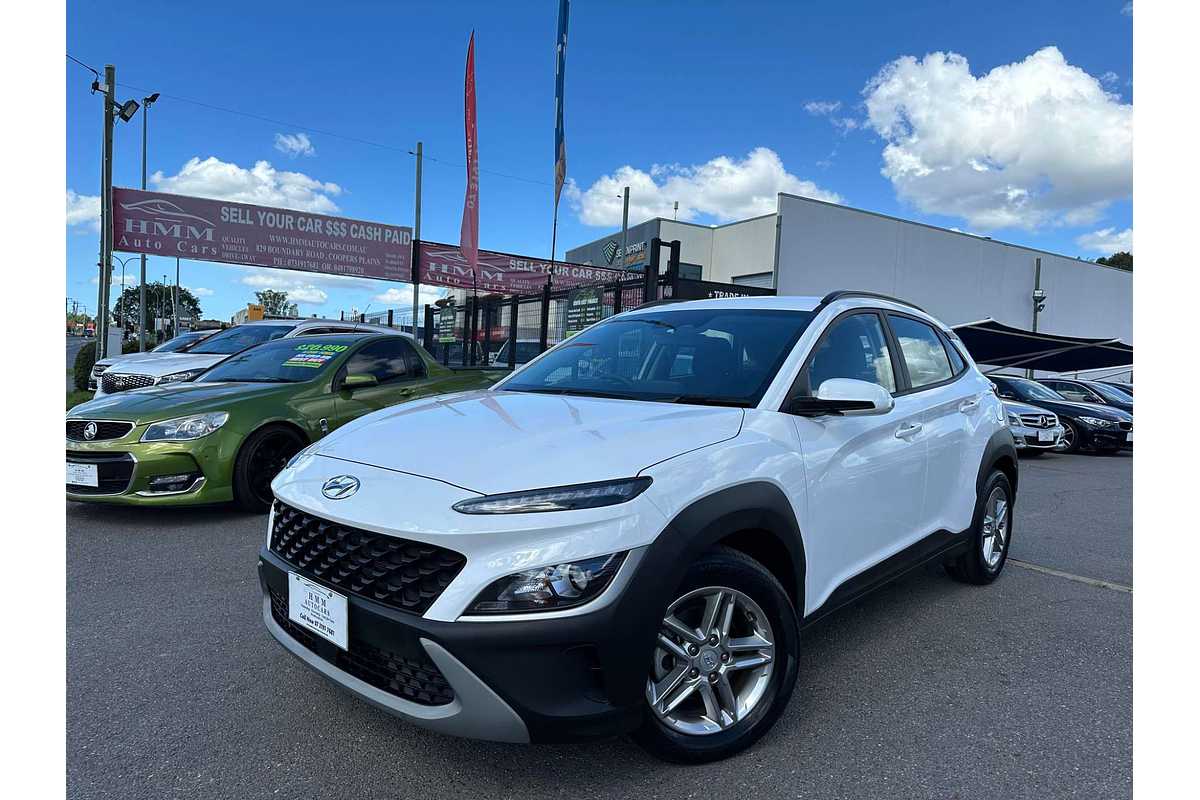 SOLD 2021 Hyundai Kona Active in White | Used SUV | Coopers Plains QLD