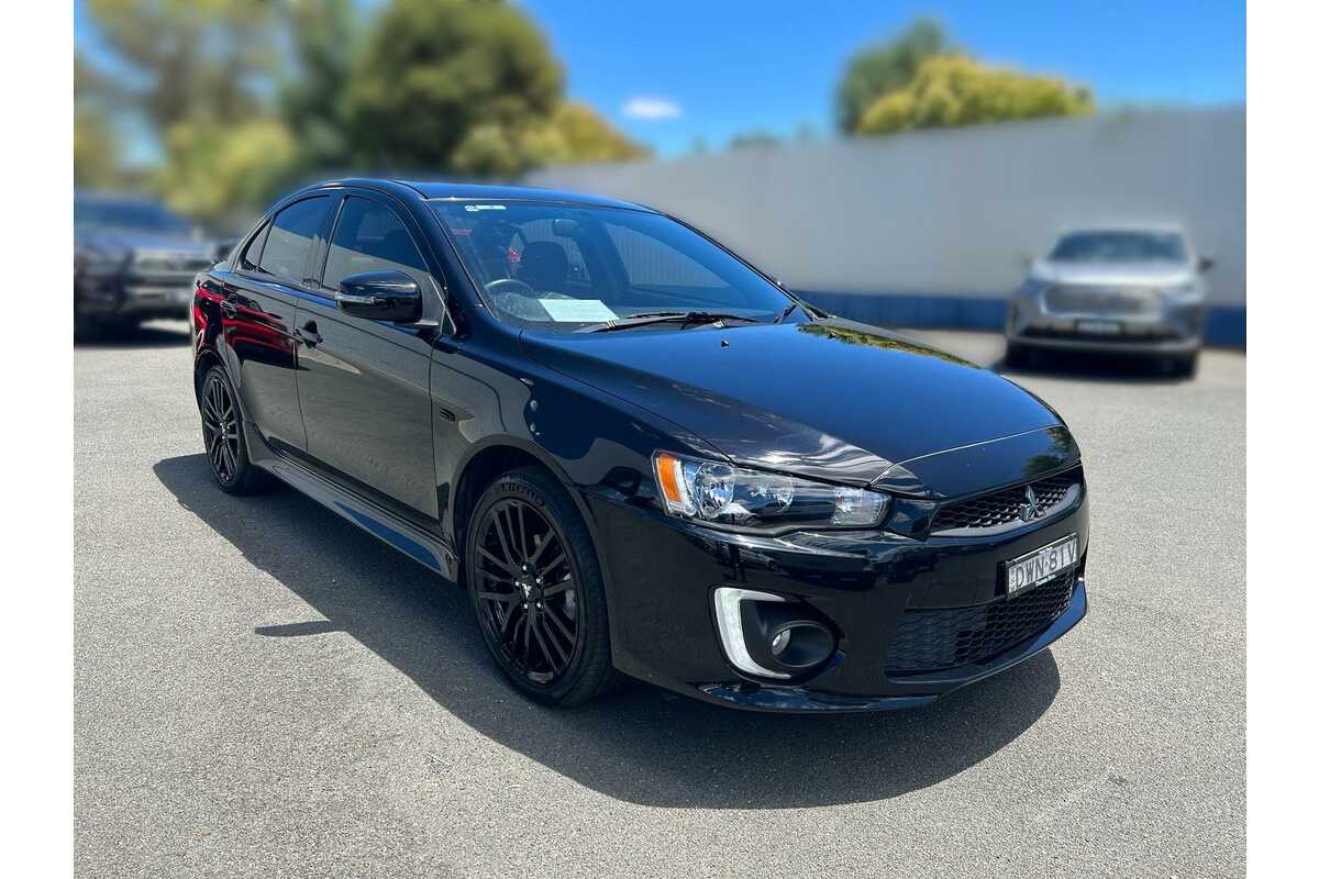 SOLD 2017 Mitsubishi Lancer Black Edition Used Sedan Wagga Wagga NSW