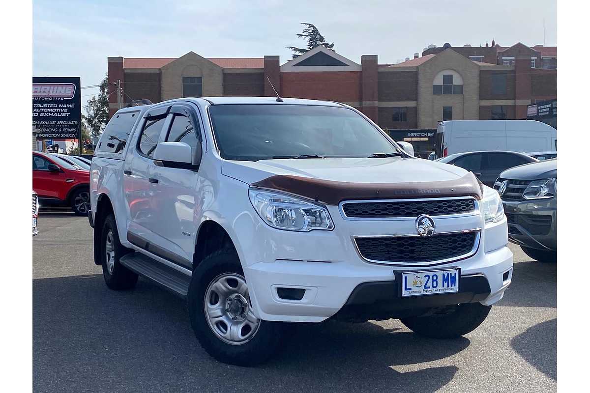 2014 Holden Colorado LX RG Rear Wheel Drive