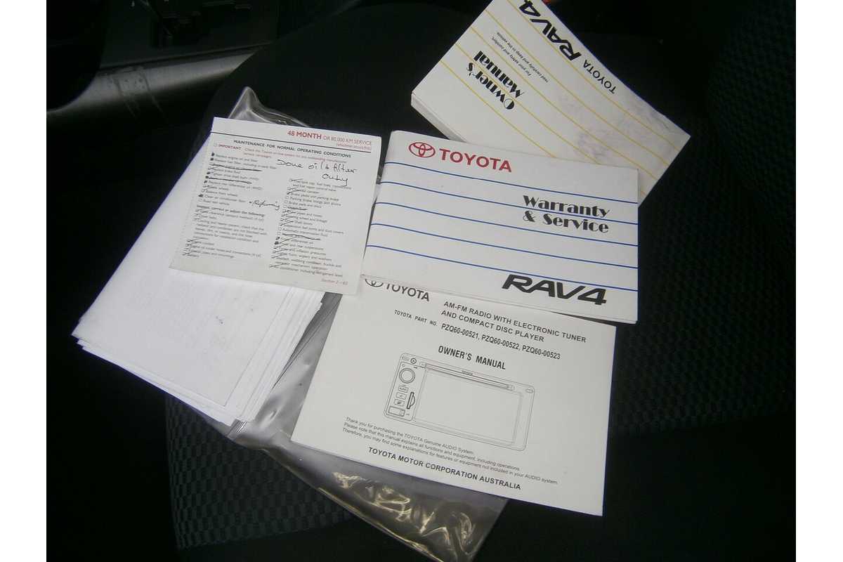 2011 Toyota RAV4 Cruiser (2WD) ACA38R