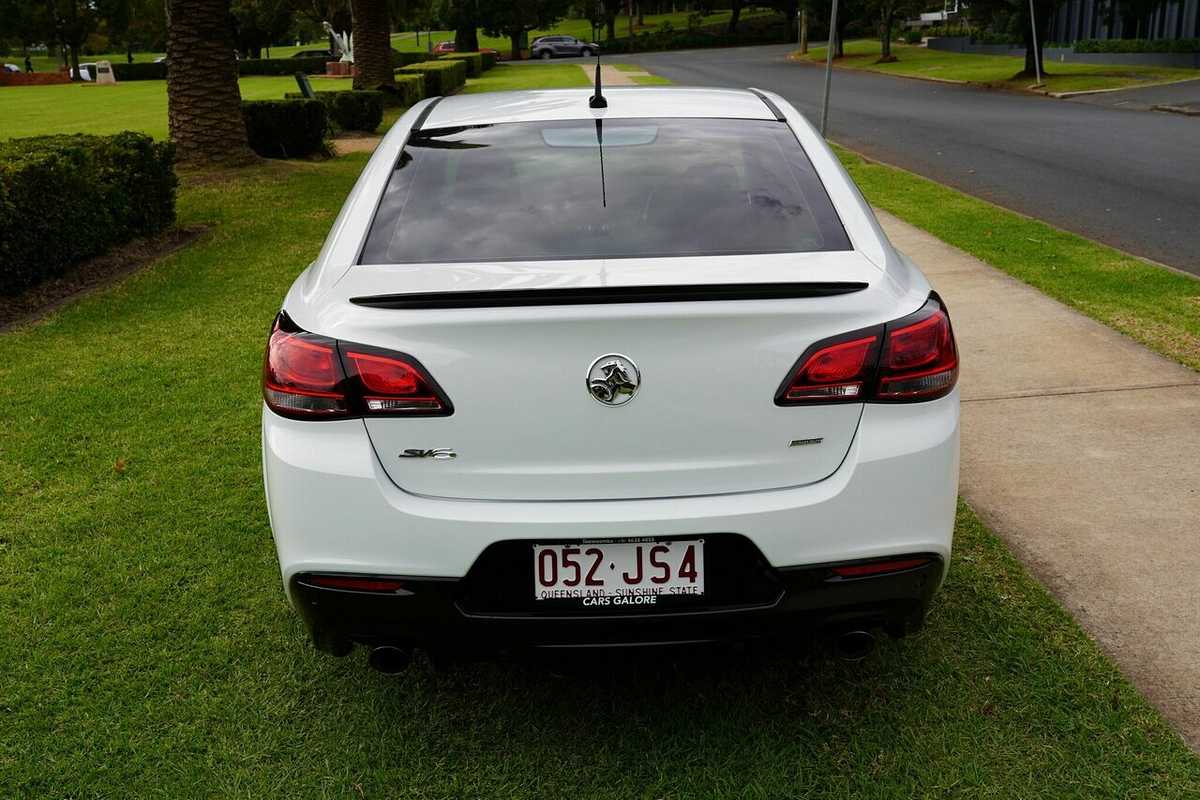 2016 Holden Commodore SV6 Black Edition Vfii MY16