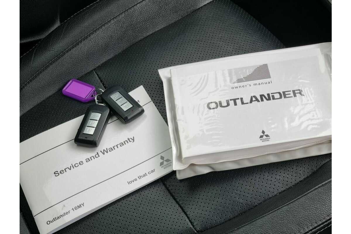 2016 Mitsubishi Outlander Exceed (4x4) ZK MY16