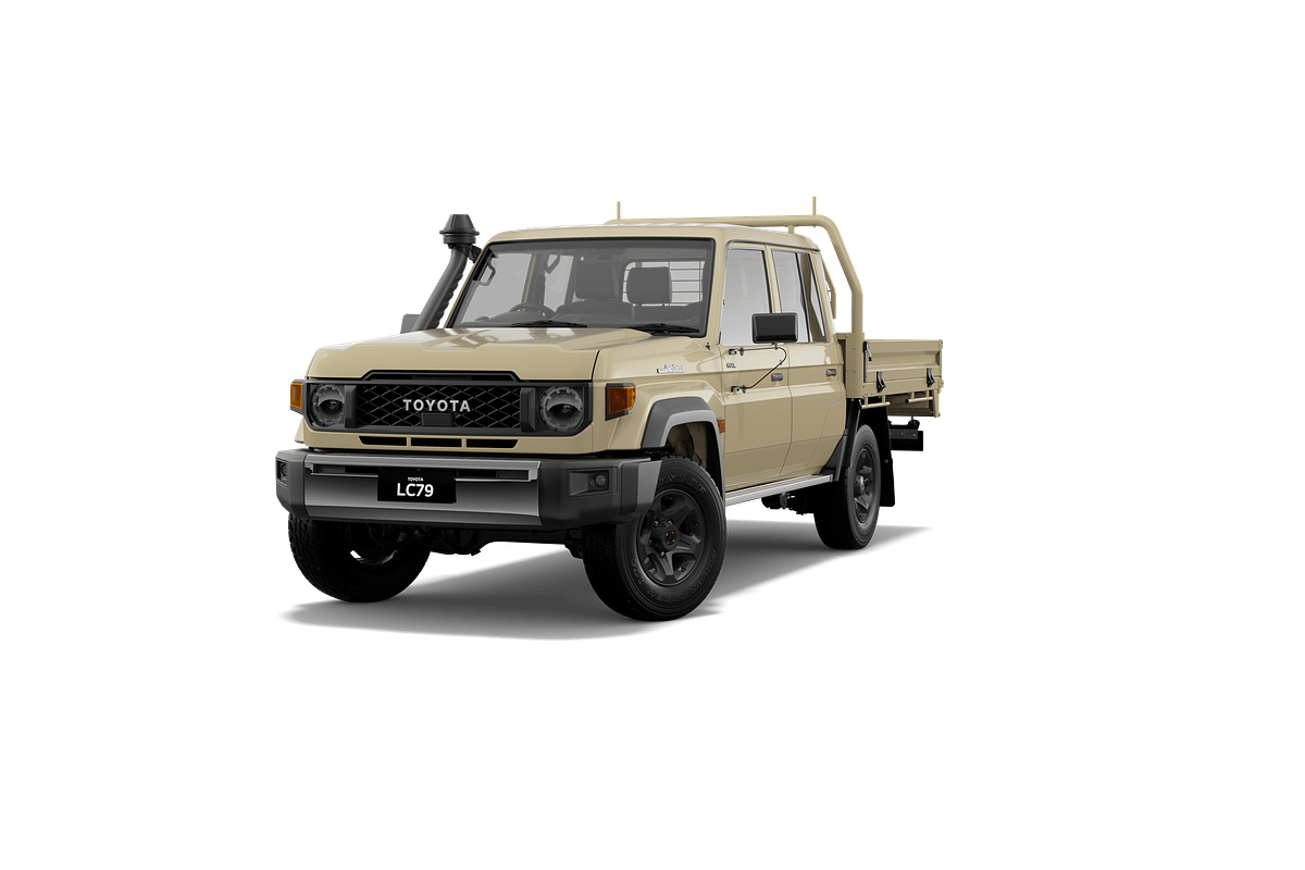 SOLD 2024 Toyota Landcruiser GXL in Sandy Taupe New Ute Coffs