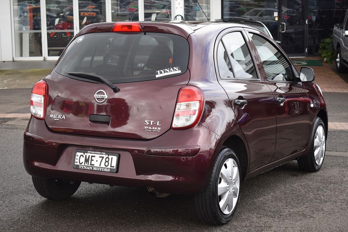 2012 Nissan Micra ST-L Plus K13