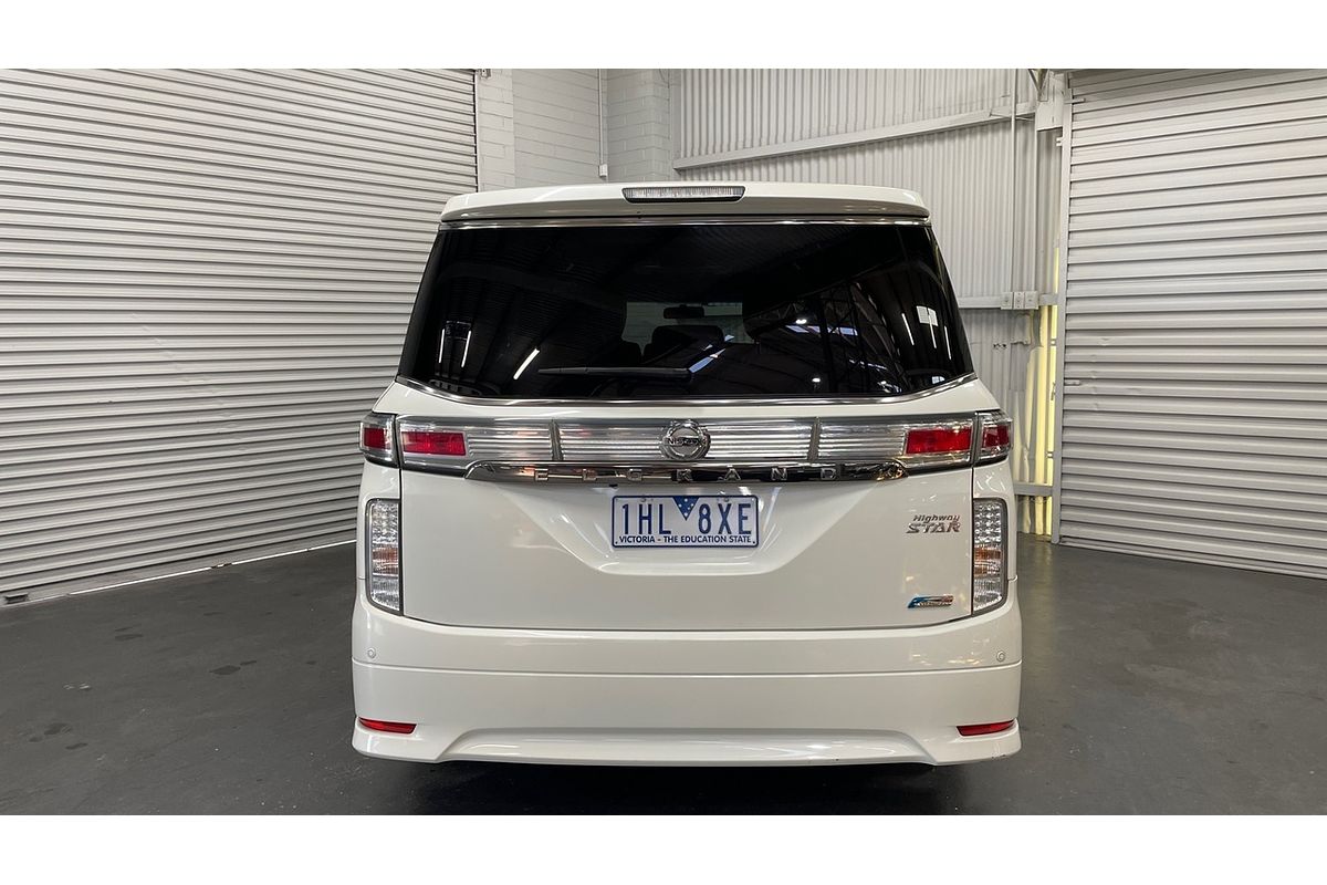 2012 Nissan ELGRAND HIGHWAY STAR