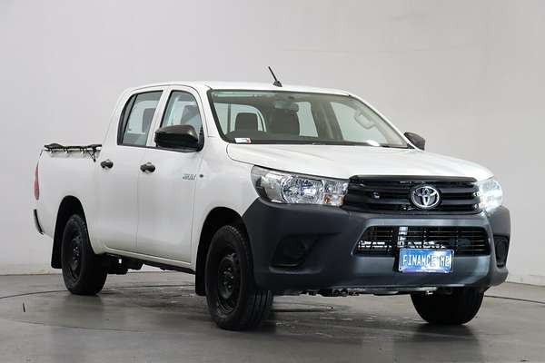 2017 Toyota Hilux Workmate Double Cab 4x2 TGN121R RWD