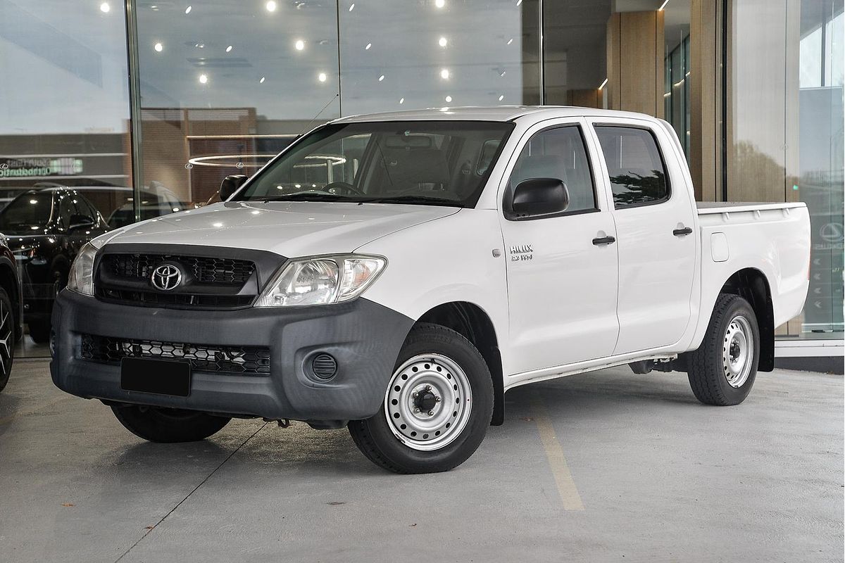 2010 Toyota Hilux Workmate TGN16R Rear Wheel Drive