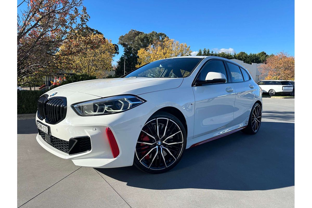 SOLD 2021 BMW 1 Series 128ti in White | Used Hatch | Orange NSW