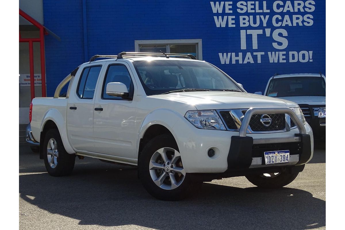 2012 Nissan Navara ST 25th Anniversary D40 S6 4X4