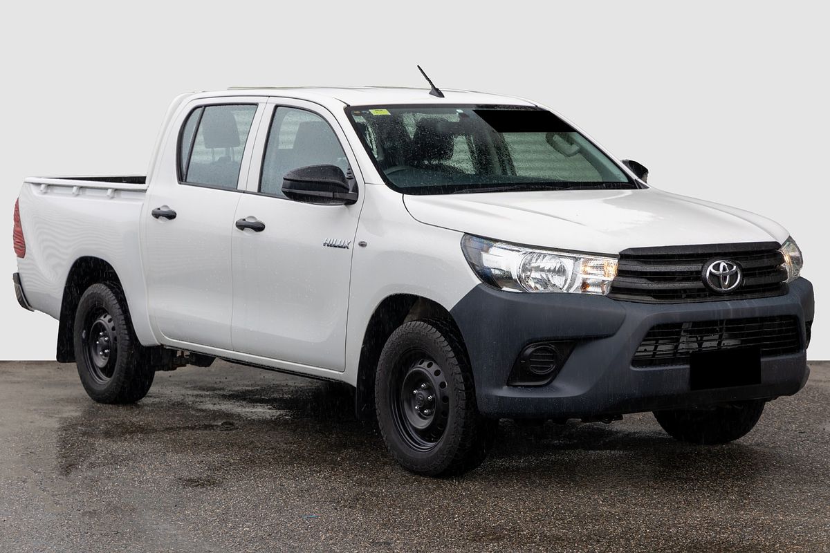 2018 Toyota Hilux Workmate TGN121R Rear Wheel Drive