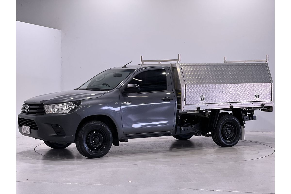 2018 Toyota Hilux Workmate TGN121R Rear Wheel Drive