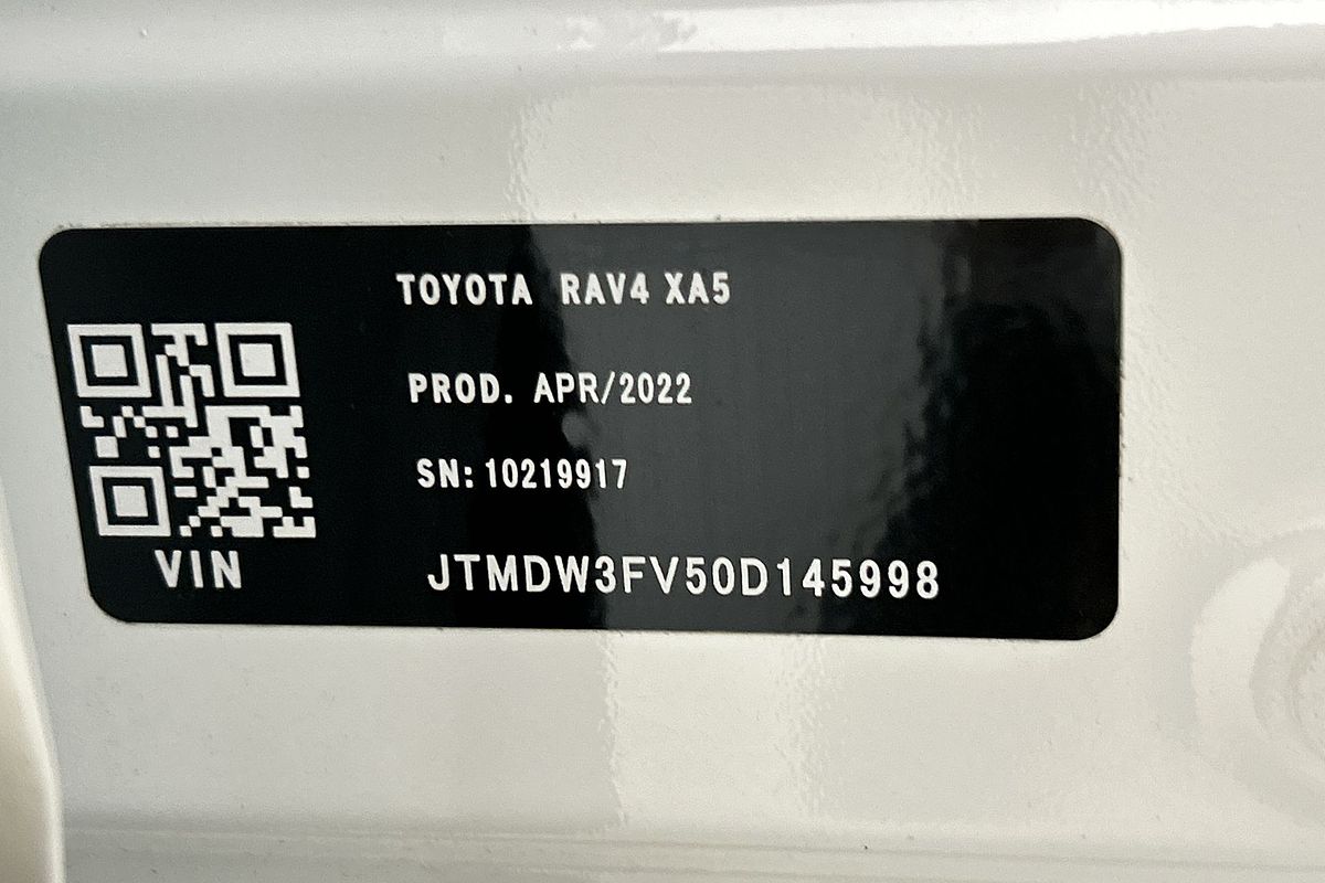 2022 Toyota RAV4 Cruiser AXAH54R