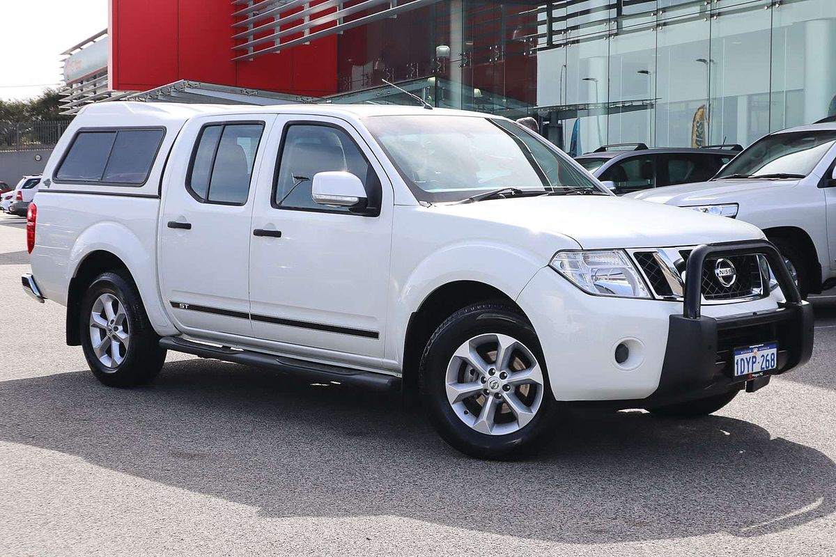 2012 Nissan Navara ST D40 Series 6 Rear Wheel Drive