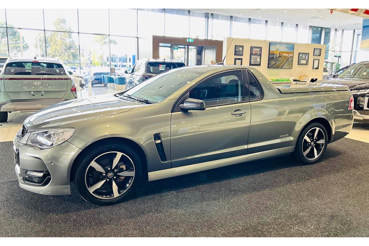 2016 Holden Ute SV6 Black VF Series II Rear Wheel Drive