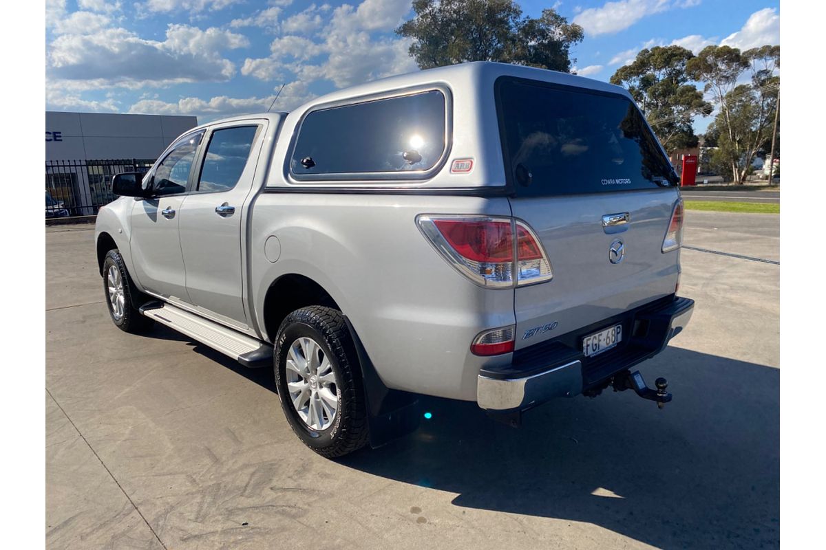 2012 Mazda BT-50 XTR Hi-Rider UP Rear Wheel Drive
