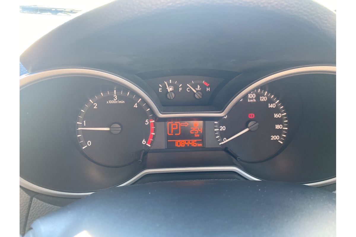 2012 Mazda BT-50 XTR Hi-Rider UP Rear Wheel Drive