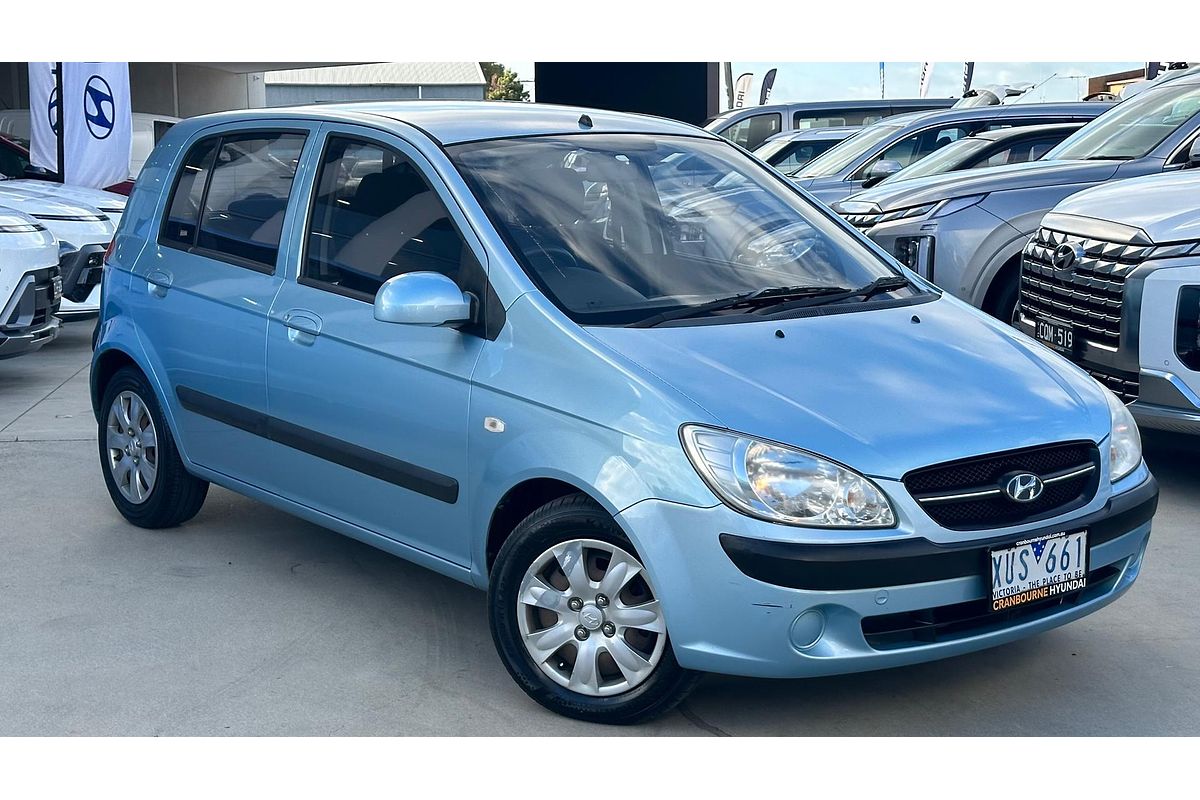 SOLD 2010 Hyundai Getz SX in Blue | Used Hatch | Cranbourne VIC