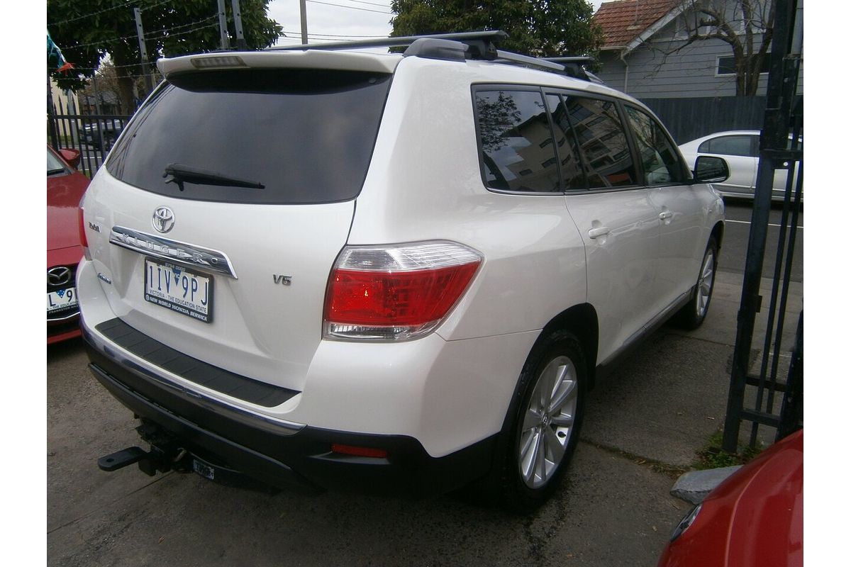 2013 Toyota Kluger Altitude (FWD) 7 Seat GSU40R MY12 Upgrade