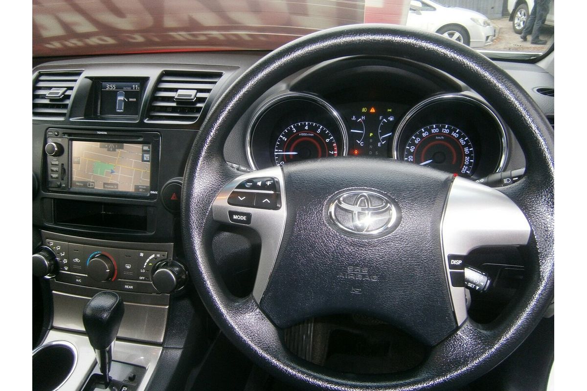 2013 Toyota Kluger Altitude (FWD) 7 Seat GSU40R MY12 Upgrade
