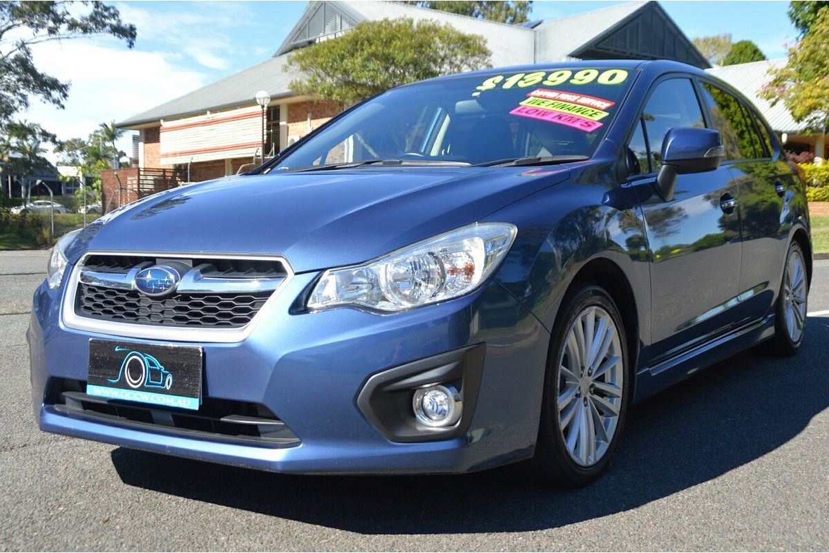 2012 Subaru Impreza 2.0i-S Lineartronic AWD G4 MY12