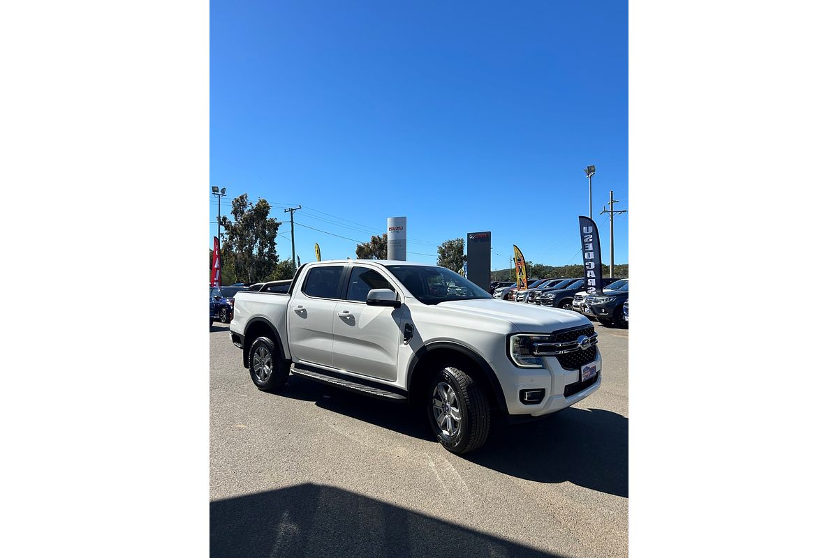 SOLD 2023 Ford Ranger XLT in Artic White Used Ute Gladstone QLD
