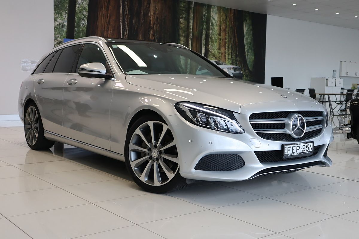 SOLD 2015 MercedesBenz CClass C250 Estate 7GTronic + in Silver Used SUV Fyshwick ACT