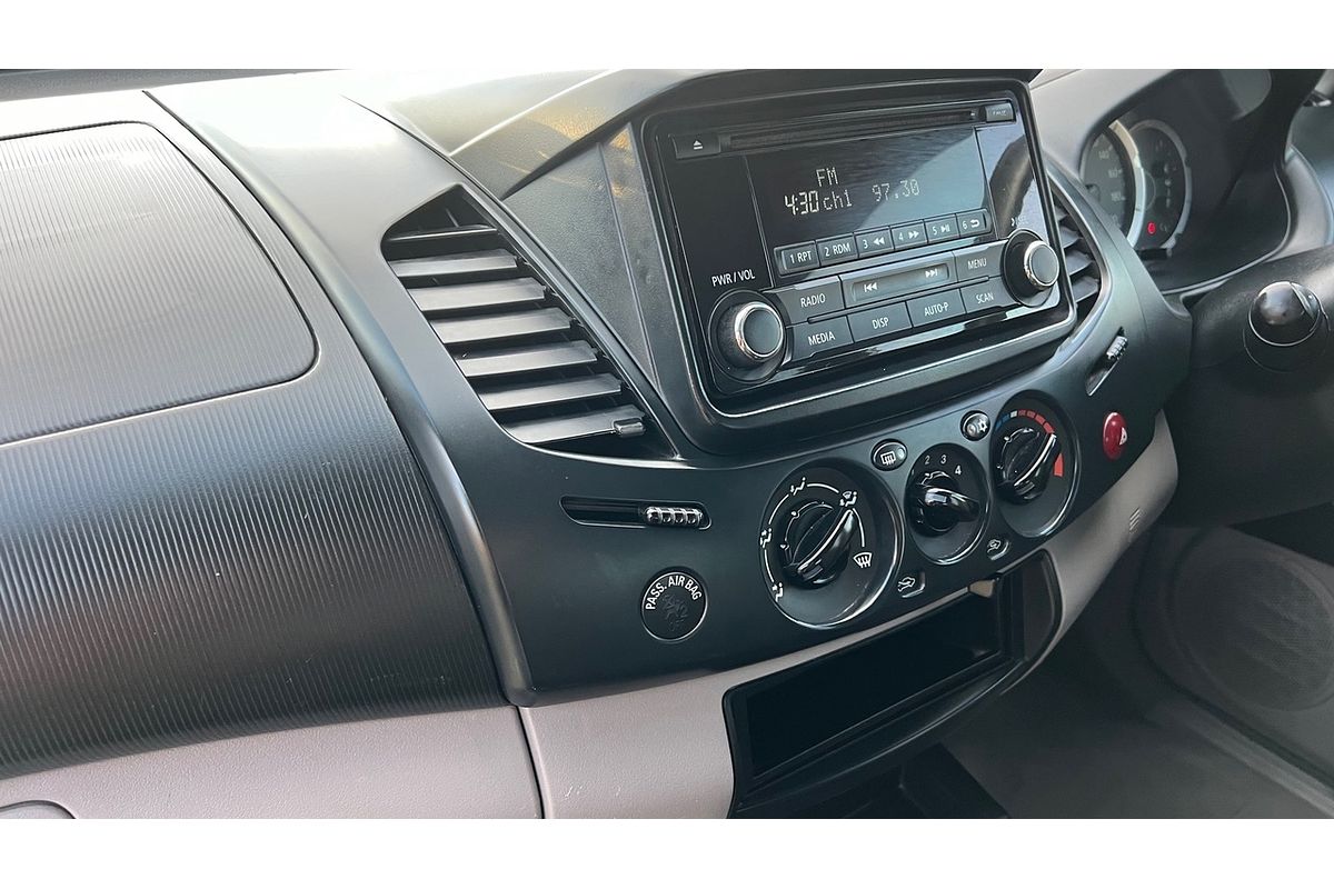 2015 Mitsubishi Triton GLX MN MY15 Rear Wheel Drive
