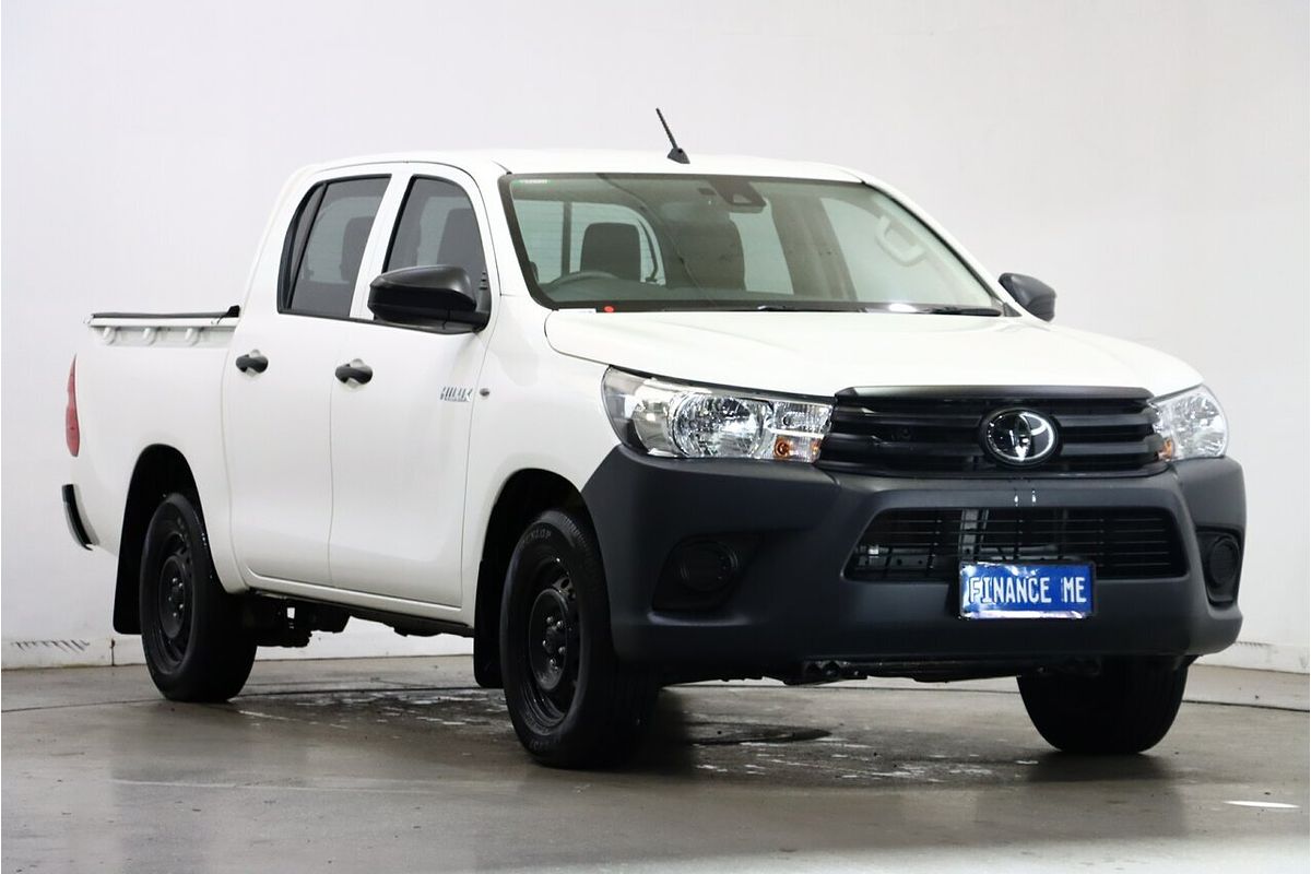 2020 Toyota Hilux Workmate Double Cab 4x2 TGN121R RWD