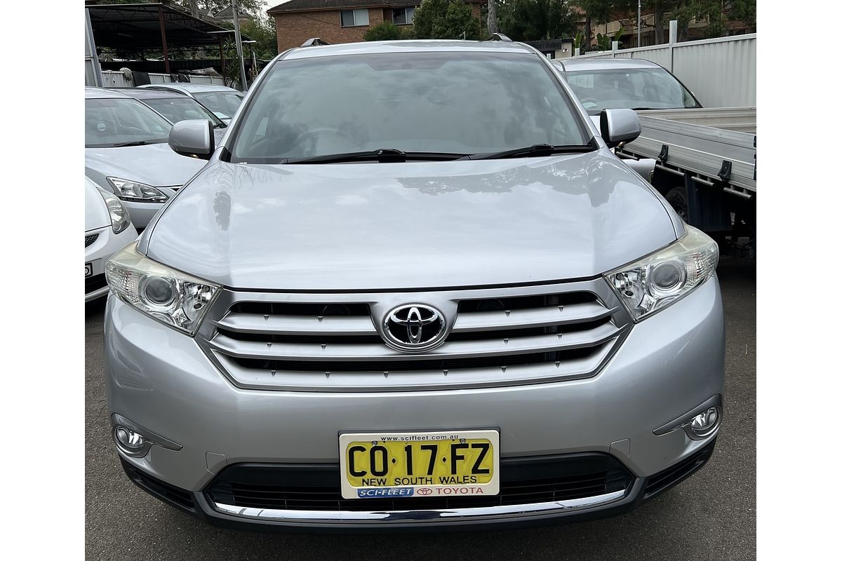 2013 Toyota Kluger Altitude (FWD) 7 Seat GSU40R MY12