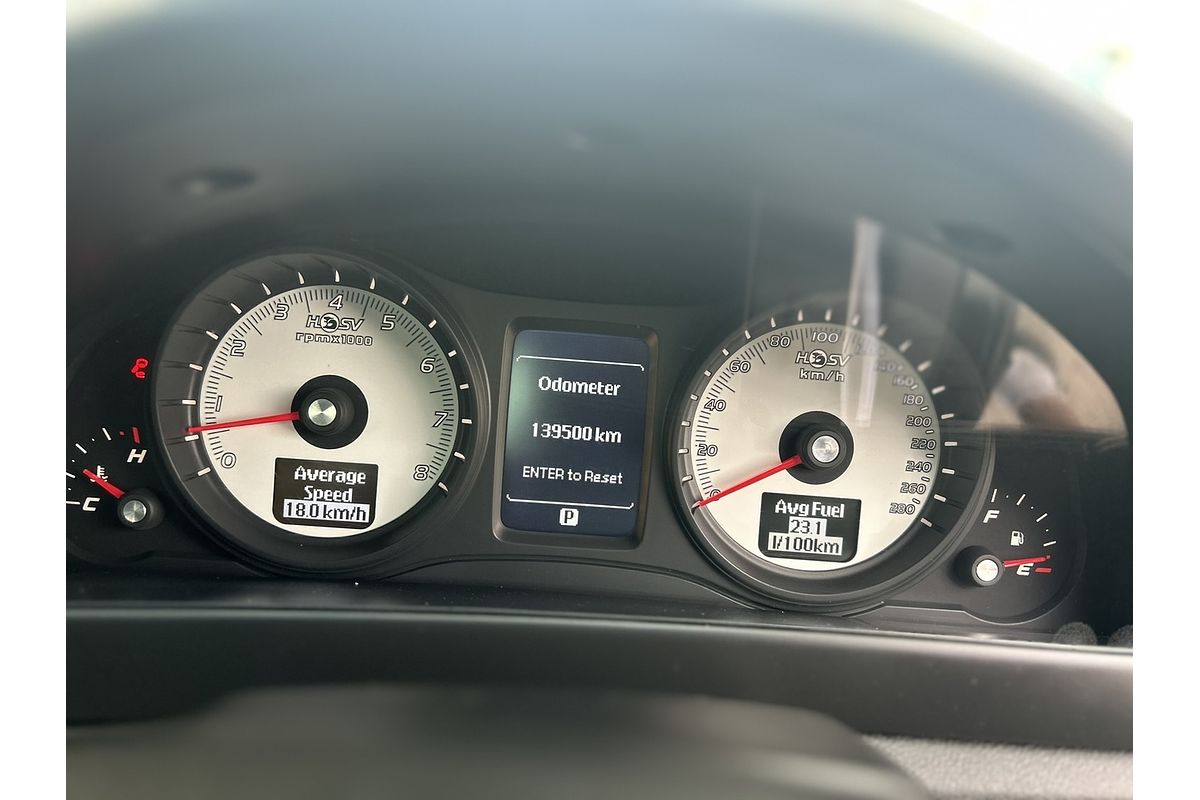 2009 Holden Special Vehicles Maloo R8 E2 Series Rear Wheel Drive