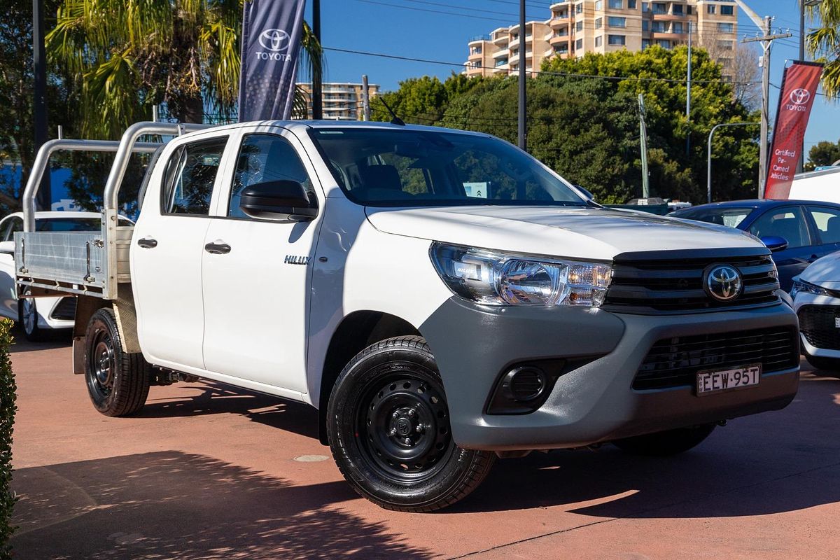 2019 Toyota Hilux Workmate TGN121R Rear Wheel Drive