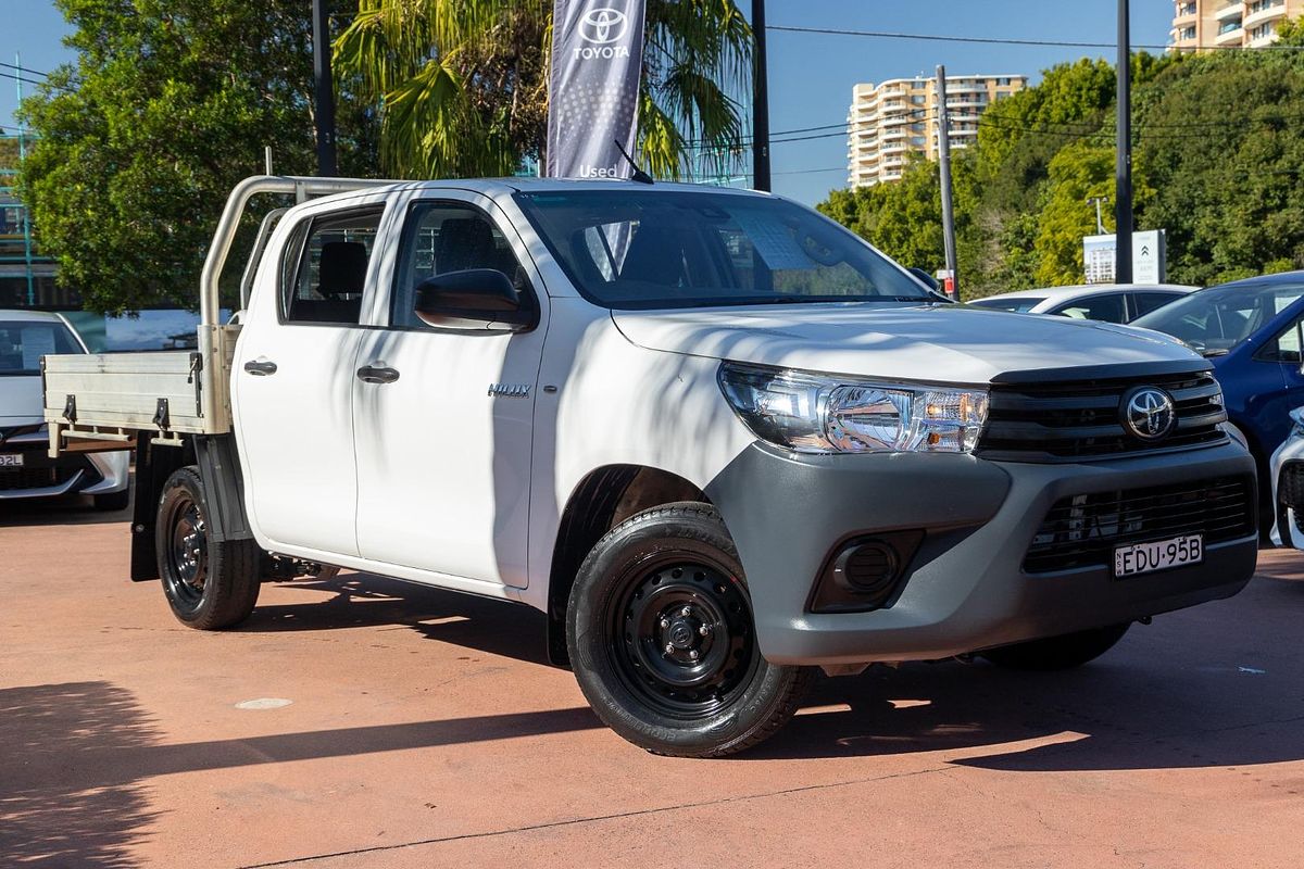 2019 Toyota Hilux Workmate TGN121R Rear Wheel Drive