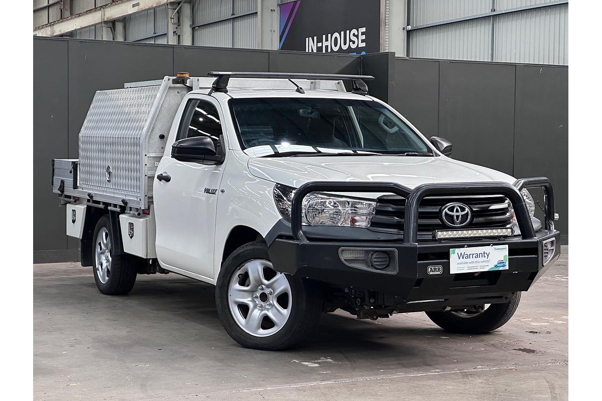 2018 Toyota Hilux Workmate TGN121R Rear Wheel Drive